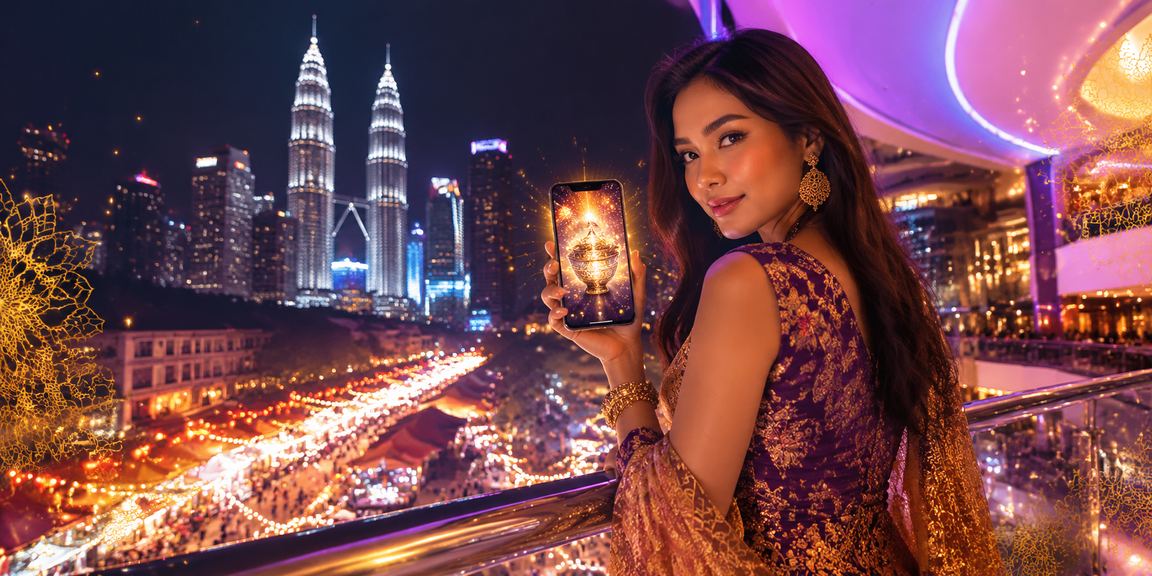 Pemain menggunakan aplikasi 2121 di Kuala Lumpur untuk pertaruhan strategik